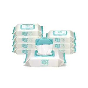 애터미 프리미엄 물티슈 대용량 캡형 70매 8팩