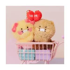 KAKAO FRIENDS 러브 마그넷 키링인형 세트_춘식이 5007104140 337523