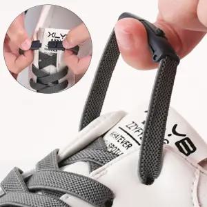 안풀리는 신발끈 고무줄 운동화끈 클립 무매듭 슈레이스 매듭없는 신발 고무 끈 버클 정리