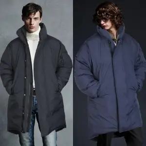 웰스프링 몬스터 헤비파카 다운라이크 하프 패딩점퍼