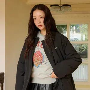 [롯데백화점]올리브데올리브 속기모 로즈전사 맨투맨 티셔츠 OE5WEB21