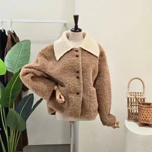 [대구백화점][4CUS]부클 니트 카라넥 자켓(FW5K3JK32698)