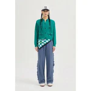 [럭키슈에뜨](센텀시티점)프릴 포인트 져지 밴딩 팬츠(LFPNS25120BUX )