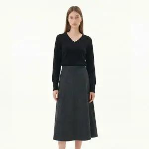 [케네스레이디][BYLYNN]헤링뮤 A라인 플레어 스커트 EWSKOK4300