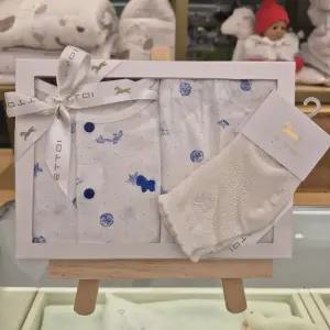 [에뜨와](본점)26년 S/S신상품 (출산,신생아,백일,돌선물세트) 오션7부내의 양말세트