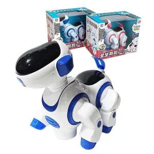 움직이는 불빛 강아지로봇 로보퍼피 1P 어린이 장난감