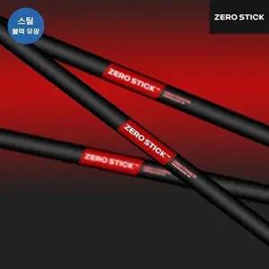 제로스틱 ZEROSTICK 블랙 유광 스틸 일자 센터 퍼터샤프트 굴림채 제로토크퍼터 전용
