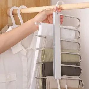 원룸옷고리 공간활용 거치대 많이거는 공간활용 6구 (WFJ6GFH)