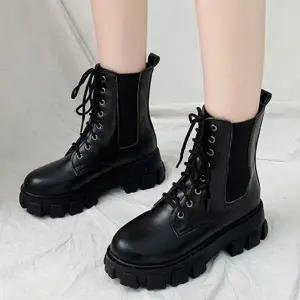 플랫 225-250 레이스업 워커 부츠 WFFWWJ9