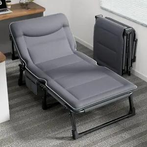 취침 의자 폴딩 휴식용 각도조절 접이식 매트리스 침대