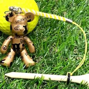 골프악세사리 피큐어골프티 인형 티꽂이 잘보이는 티걸이 3.3X4.9cm