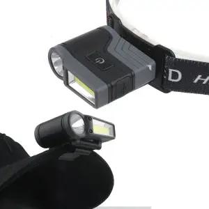 LED 캡라이트 1X1C-Bk 센서 충전 모자랜턴 낚시용품 모자라이트 모자랜턴