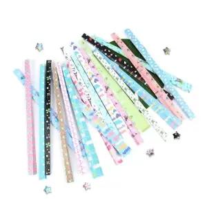 고품질 별종이 별 종이 접기 50매 1P 별접기 행운별 종이접기재료 (WFK9GLV)