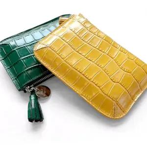 K17 소가죽 카드 지갑 동전 명함 무늬 캐주얼 미니 명