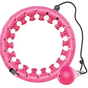 L51 울트라 후프 핑크 헬스용품 후프 훌라후프 홈트