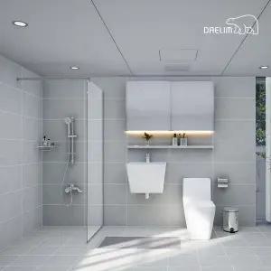 [DAELIM]대림바스 솔리드애쉬 LED 슬라이딩장 거실욕실 리모델링(2025년형)