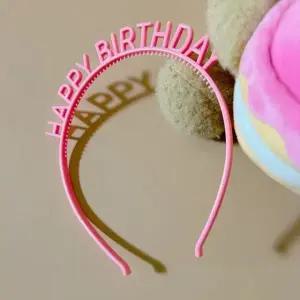 핑크 공주 생일축하 머리띠 생일 파티