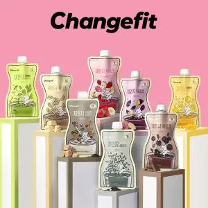 체인지핏 한끼 식사대용 다이어트 시작 고단백 단백질 쉐이크 50g x 7팩 (8가지맛)