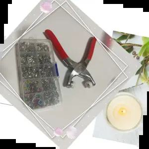 똑단추달기 만능 똑닥이펀칭기 똑단추 스냅단추 펀치 세트