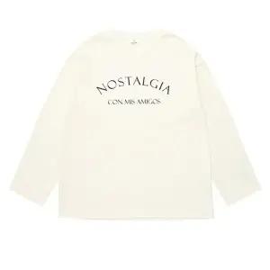 [셀러허브 1]에꼴리에 세이브존03 틴톡 트렌디 레터링 겉피치 라운드티  22R0482-IV