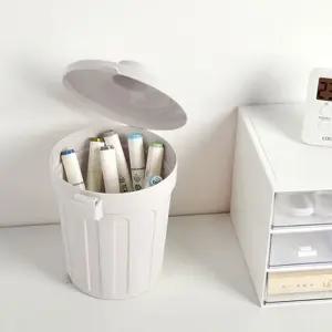 소형 휴지통 수납함 정리함 쓰레이통 소품 보관함 (WFKBQXJ)