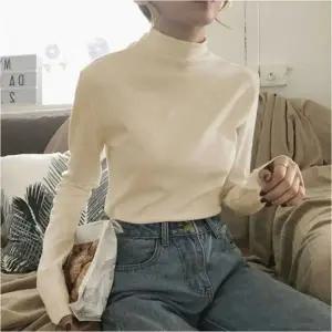 티셔츠 하프넥 반목티 이너티 4컬러 여자 목폴라 겨울 기본