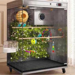 앵무새장 온도조절장치 항온 40x30 사육장 부화기 병아리부화기 하우스 환기 사육 보온