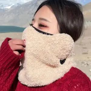 뽀글이 여성 방한 넥워머 겨울넥워머 목도리 머플러 겨울목토시