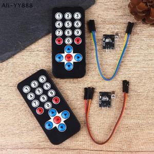 1세트 HX1838 적외선 리모컨 모듈 무선 IR 수신기 DIY 키트 아두이노호환용