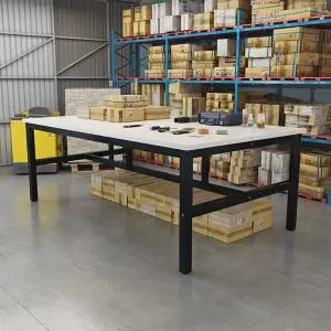 회의실 목재 테이블 길이 대형 책상 탁자 작업 사무용