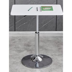 리프팅 티테이블 테이블 원탁 이동식 업무용 높이조절 카페