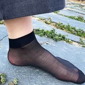 발목 스타킹 양말 검정색 5켤레 편한스타킹 WEE3A44