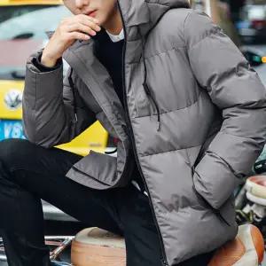 남성 후드 다운 패딩 점퍼 방수 방한 경량 겨울 데일리 출퇴근 등산 아웃도어