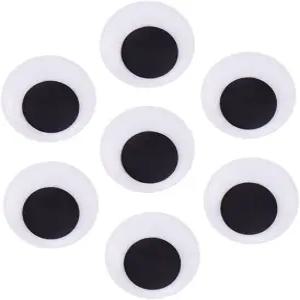 데코라 40mm 1.57인치 구글리 즈 120개의 접착식 필과 스틱 팩 포함