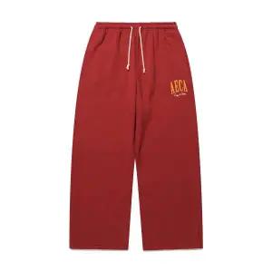 매장정품 AECA ARCH FELT BRUSHED SWEAT PANTS-BURGUNDY