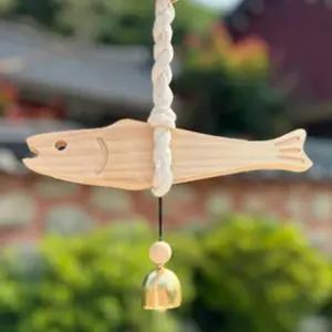 도어벨 행운 집들이 액막이 문지기 우드 명태 인테리어 명태 명태장식