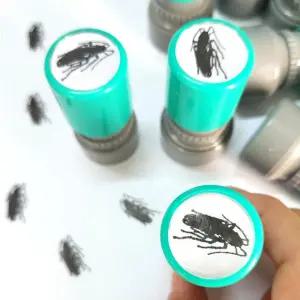 친구놀리기 재밌는 소품 신상 인기 바퀴벌레도장 바선생도장 스탬프