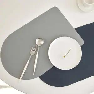 아치 양면 모던 테이블 매트 식탁 방수 실리콘 덮개