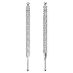 2개입 귀 지압봉 프리미엄 구리 마사지 로드 요법용 컴팩트 바디 및 얼굴 경량