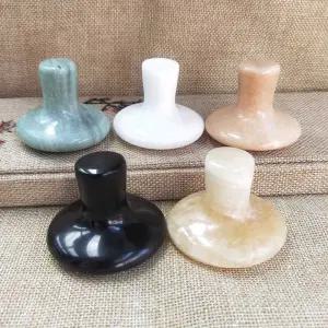 경락 괄사 손잡이 마사지돌 핫스톤 전신 종아리 팔뚝