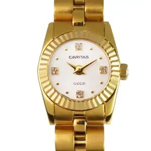 카리타스18K 골드 여성 명품 예물 선물 고급 팔찌 손목 금 시계 / C288WGF