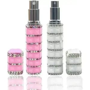 큐빅 향수 공병 12ml 휴대용 스프레이 용기 여행용 향수병 WFLOP2P