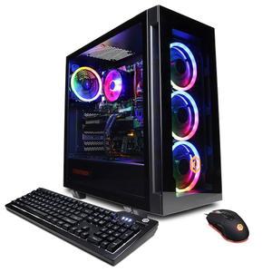 사이버파워PC 게이머 마스터 게이밍 PC, AMD 라이젠 5 7600 3.8GHz, 지포스 RTX 4060 8GB, 16GB DDR5, 500GB NVMe SSD, Wi-Fi 레디 및 Windows 11 홈(GMA2700A)