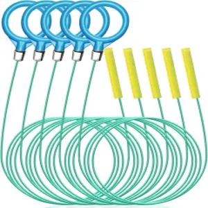 50인치 배수구 스네이크 언클로거(5팩) 내구성이 뛰어난 금속 욕실 욕조 헤어 트랩을 위한 유연한
