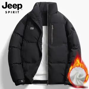 JEEP SPIRIT 남녀공용 겨울 숏 패딩 아웃도어 점퍼 잠바