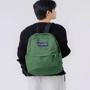 잔스포츠 jansport 슈퍼브레이크 플러스 랩탑 CARGO GREEN