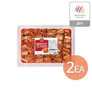 종가 일상행복 썰은 포기김치 4kg x 2개