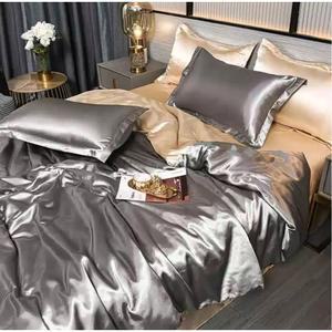 럭셔리 실크 이불 비단 Pieces 1 5kg의 침구 커버 해변 세트 라벨링 호텔식