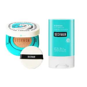 부쉬맨 스포츠 톤업 선쿠션 15g1개+ 워터프루프 선스틱 20g1개