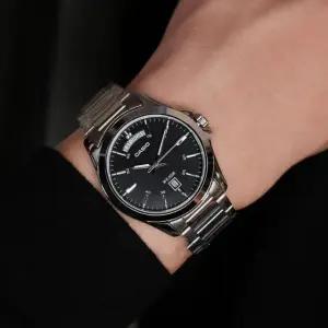 [카시오]손목시계 데이데이트 남성 메탈시계